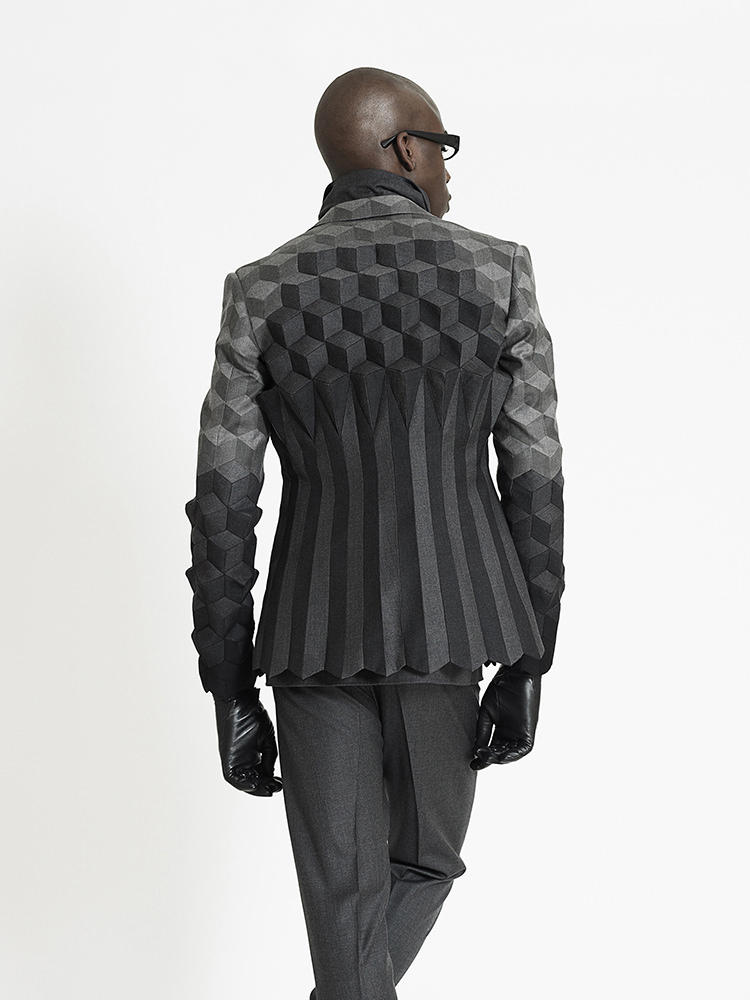 3D geometric jacket